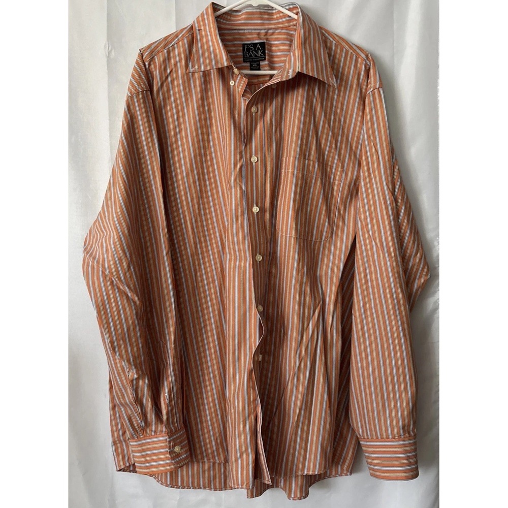 Jos A Bank Classic‎ Collection Button Down Shirt XXL  Multicolor